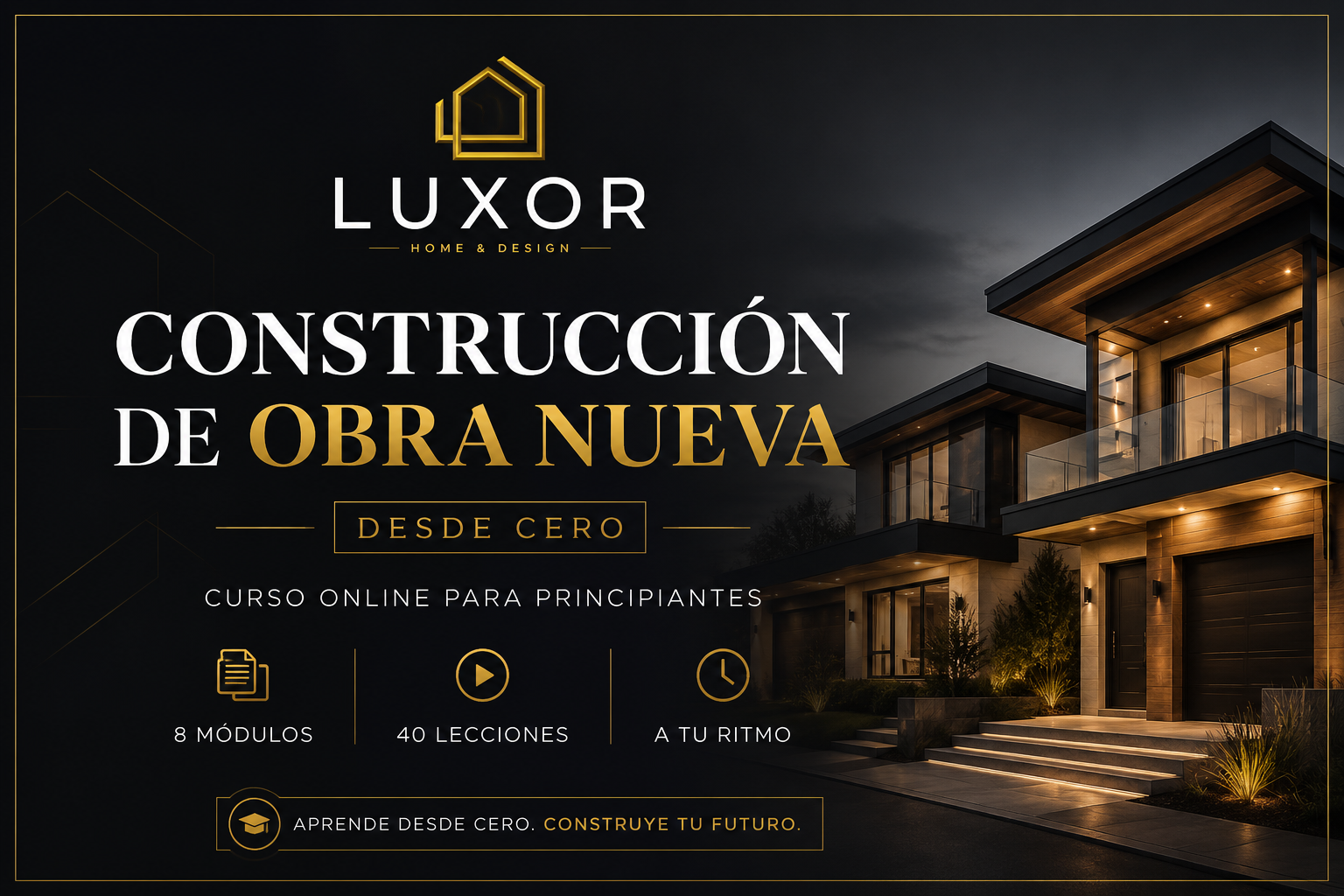 Construcción de Obra Nueva desde Cero